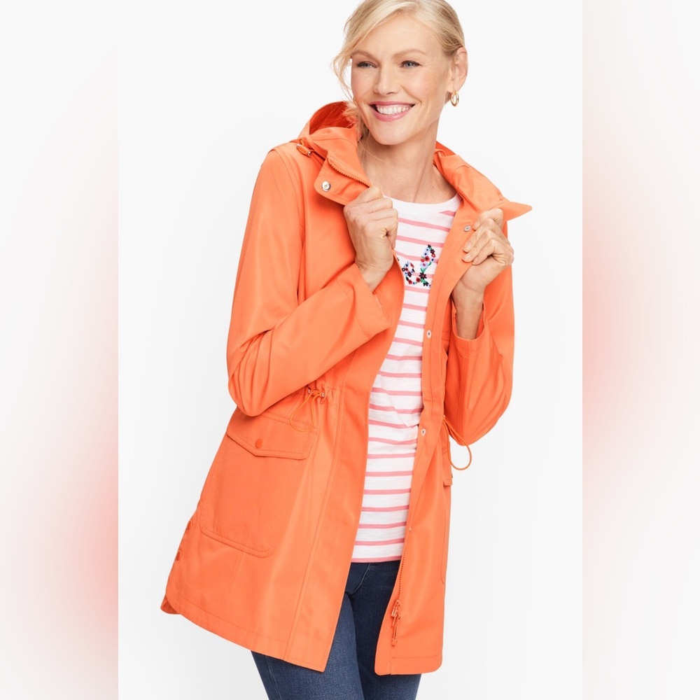 Talbots Hooded Canvas Anorak - Picture 1 of 10